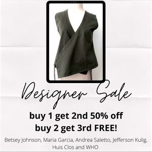 🦜LAST CHANCE!🦜 Designer Sale! Buy 1 get 2nd 50% off or Buy 2 get 3rd FREE!